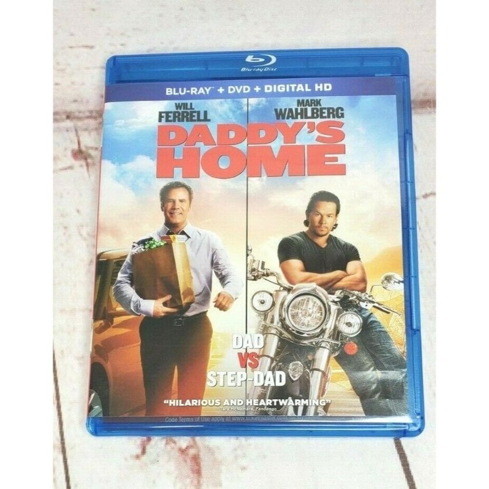 Daddys Home (Blu-ray/DVD, 2016, 2-Disc Set Movie Night